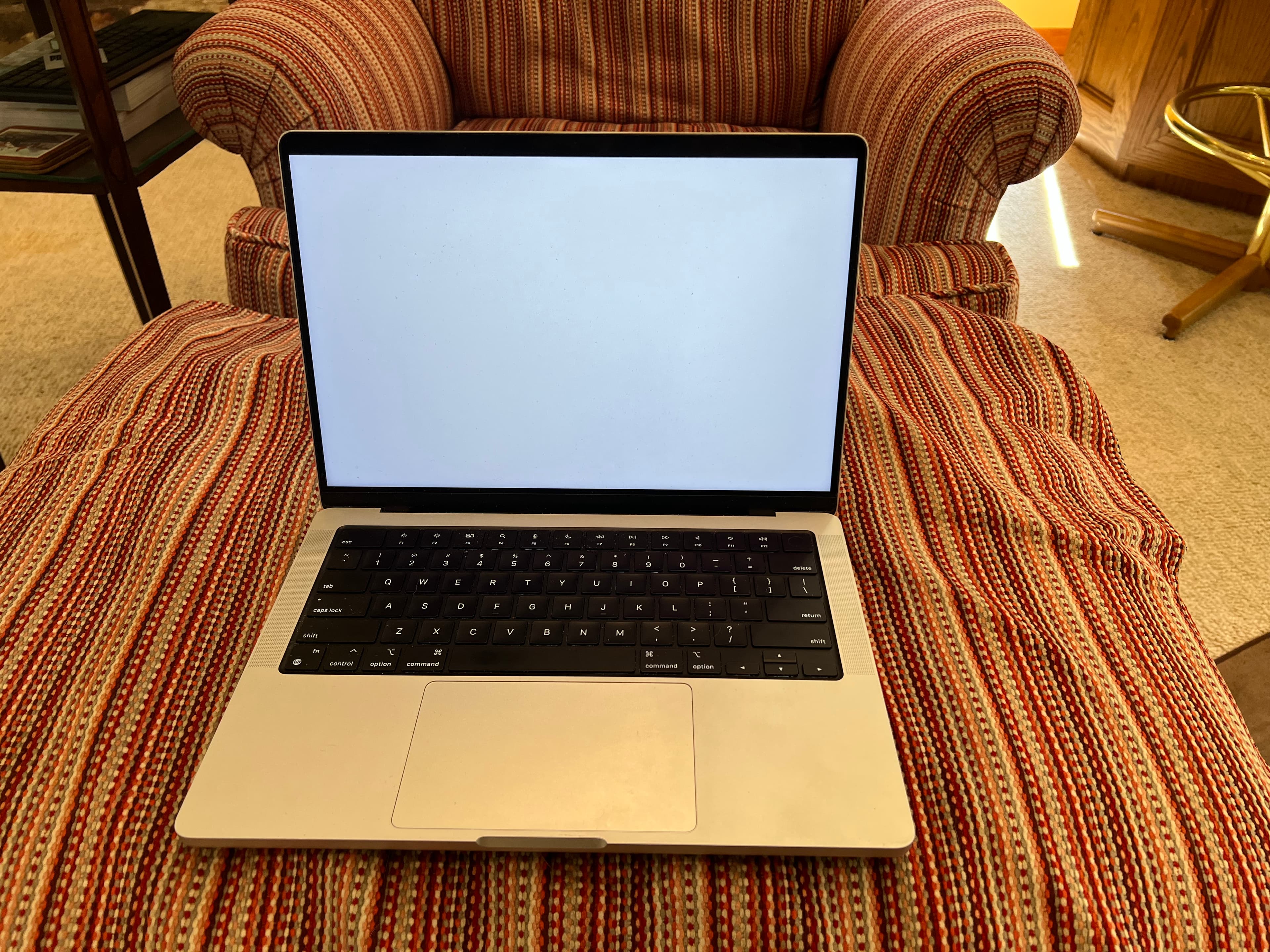 14-inch MacBook Pro in silver