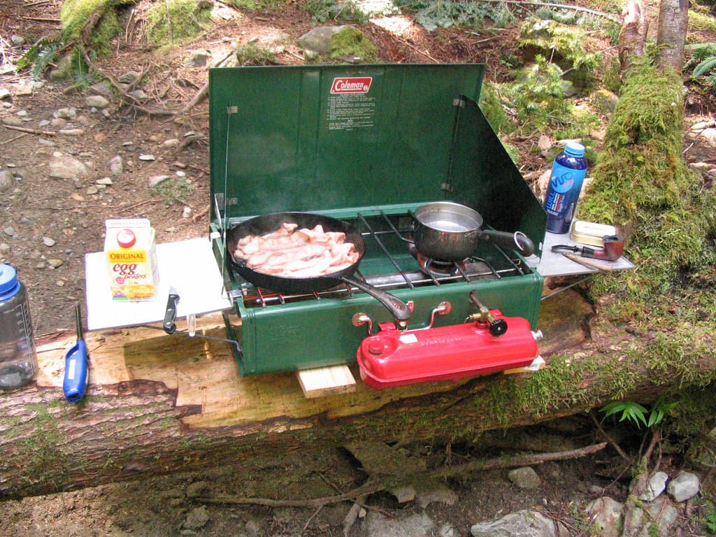 Coleman two burner camp stove
