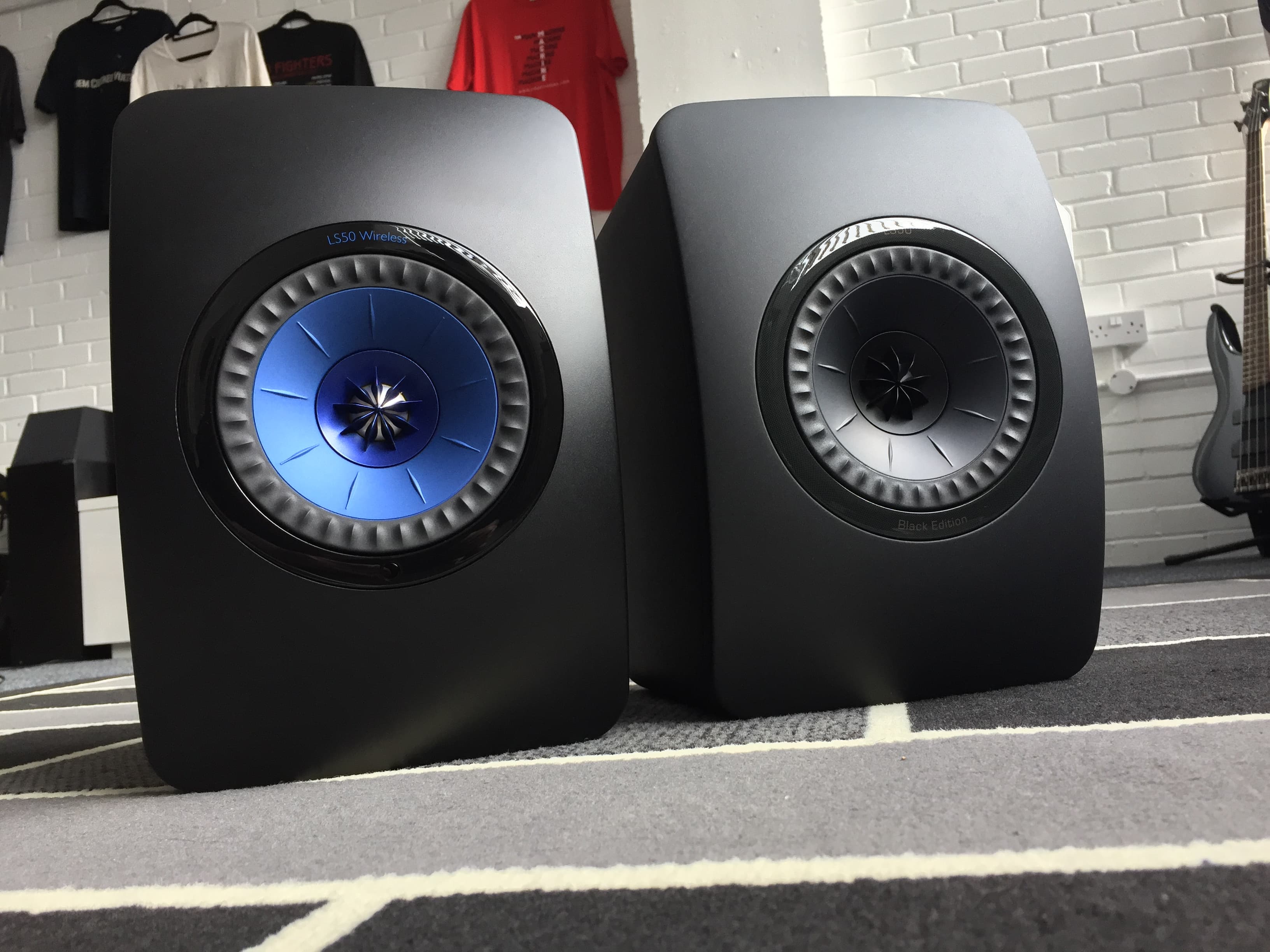 KEF LS50 loudspeakers