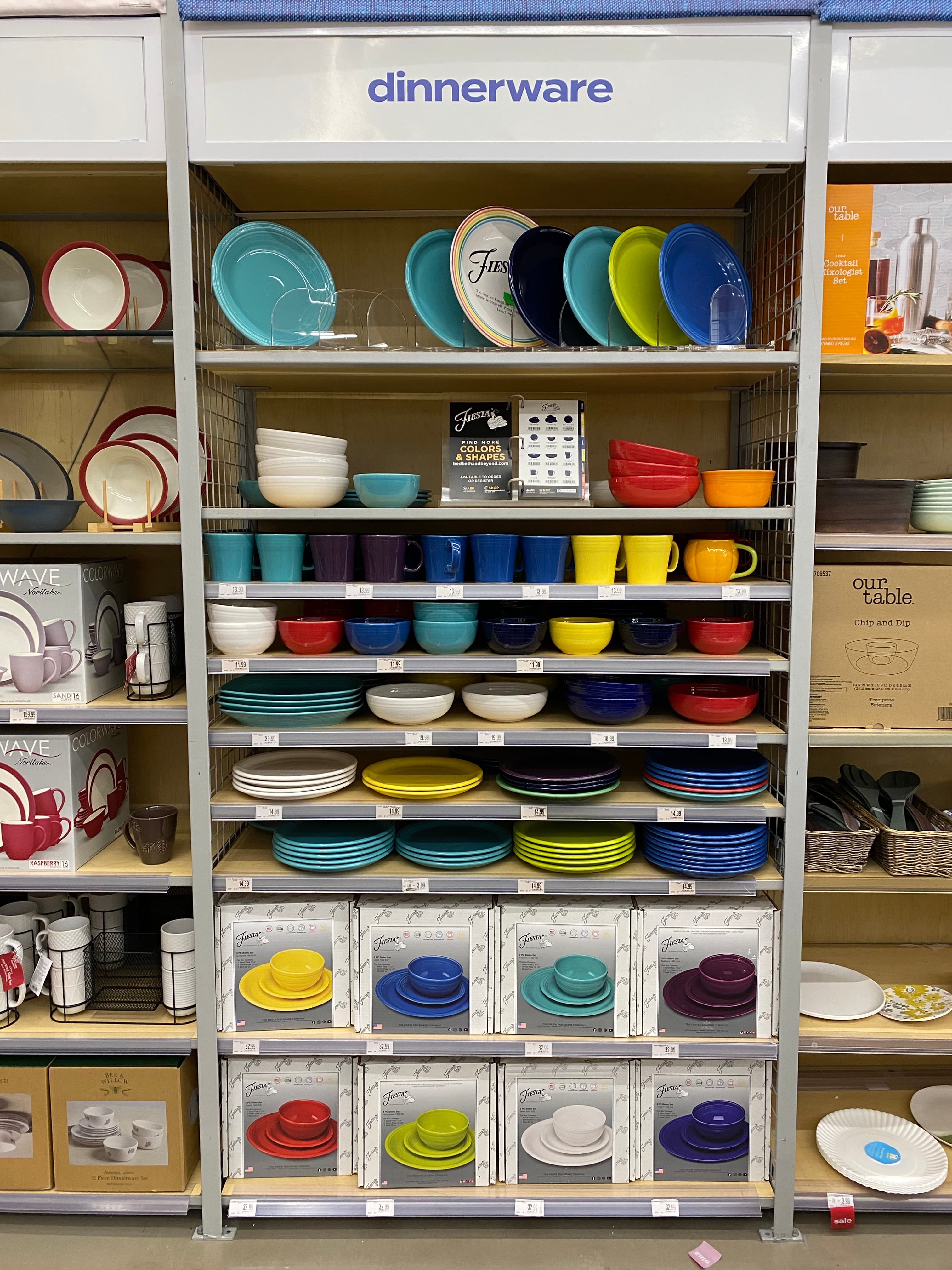 Fiesta dinnerware